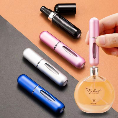 고급 알루미늄 향수 스프레이 펜 5ml 8ml &amp; 12ml 빈 컨테이너