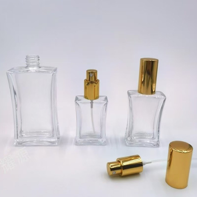알루미늄 스프레이어와 오버 캡이 있는 20ml 30ml &amp; 50ml 유리 병