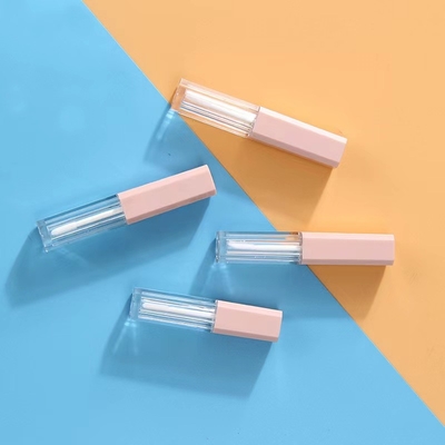 핑크색 플라스틱 1.2ml 립 글러스 튜브