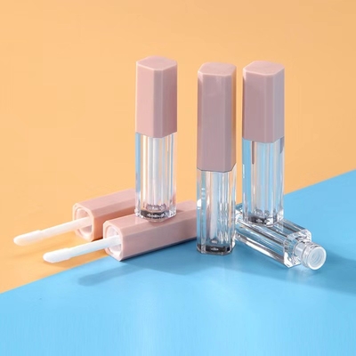핑크색 플라스틱 1.2ml 립 글러스 튜브