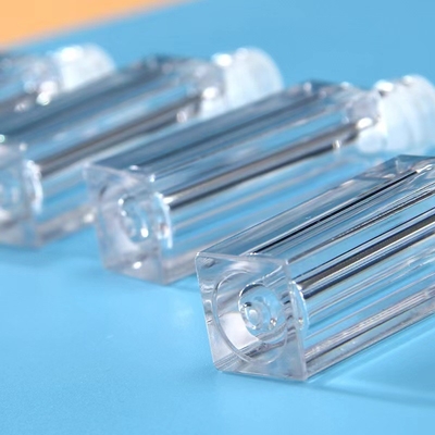 도매 1.2ml 평면 빈 입술 광택 튜브 검정 투명 색상