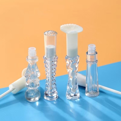 2.4ml 빈 얇은 입술 광택 튜브 불규칙성 화장품 용기용 플라스틱