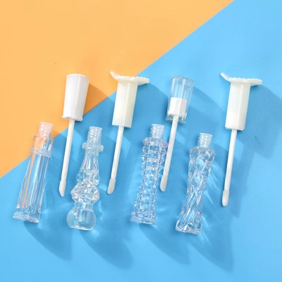 생동감 넘치는 색상 맞춤형 2.4ml 비어 있는 입술 광택 튜브 컨테이너 화장품