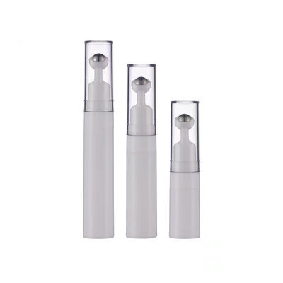 Popular Type 15ml Plastic Eye Roll Cream Airless Bottle Used for Skincare Package