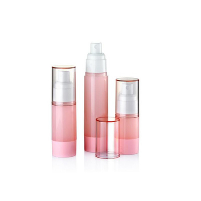 사용하기 쉬운 30ml 플라스틱 공기 없는 펌프 병 휴대용 휴대 지원 OEM/ODM