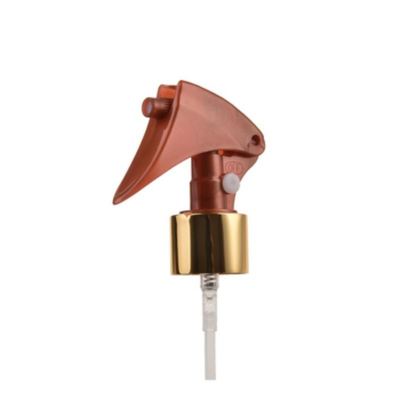 24/410 28/410 버튼 스위치가 있는 알루미늄 스커트 트리거 분무기