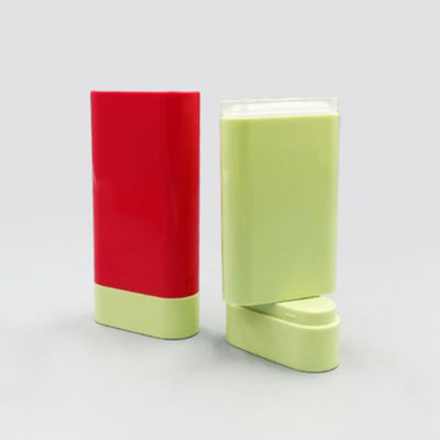 재충전 가능한 PP 데오도란트 스틱 용기 (겨드랑이용)