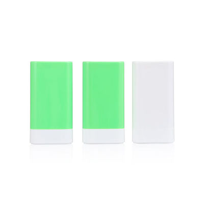 맞춤형 색상 20g 투명 ABS 데오도란트 스틱 용기