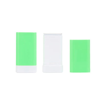 맞춤형 색상 20g 투명 ABS 데오도란트 스틱 용기