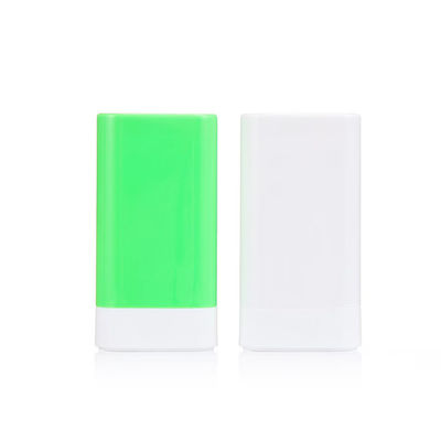 맞춤형 색상 20g 투명 ABS 데오도란트 스틱 용기