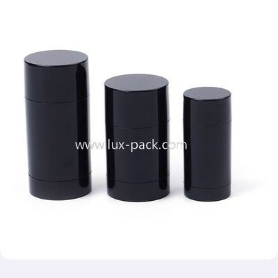 블랙 AS 단일 레이어 데오도란트 스틱 용기 15ml ~ 100ml
