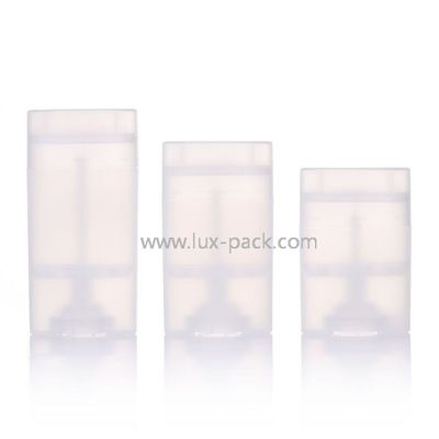 리필 가능한 빈 데오도란트 스틱 튜브 PP 플라스틱 여행용 사이즈