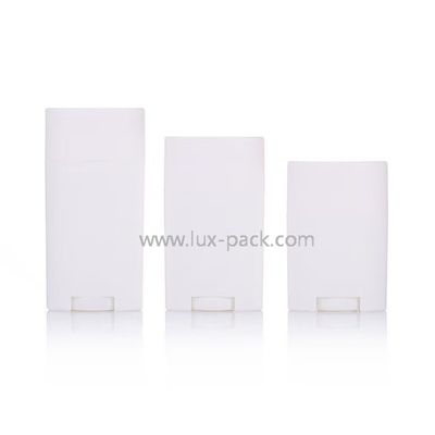 리필 가능한 빈 데오도란트 스틱 튜브 PP 플라스틱 여행용 사이즈