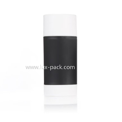 30g 50g 75g 투명 재사용 가능한 데오드란트 스틱 용기