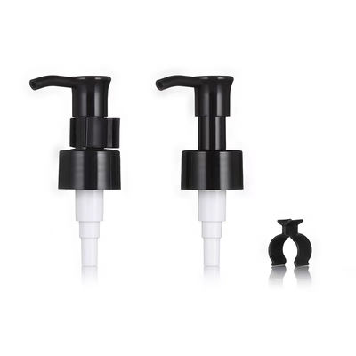 맞춤형 PP 로션 펌프 24/28mm 피부 관리 클립