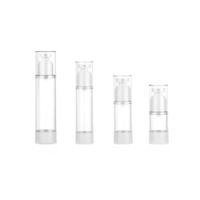 피부 관리 및 화장품용 15ml 30ml 50ml 누출 방지 제어 분비 공기 없는 펌프 병