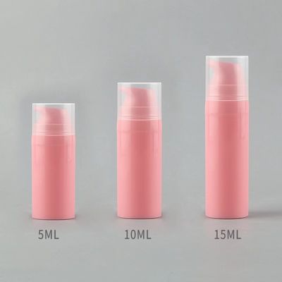 5ml 10ml 15ml 플라스틱 PP 무공기 병 화장품 로션용