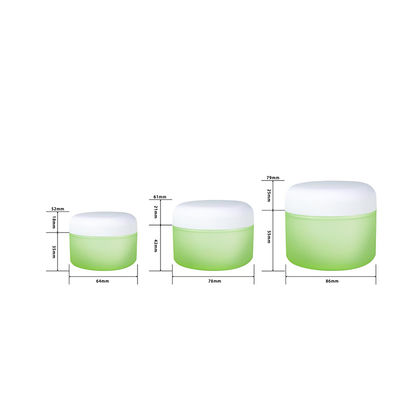 맞춤형 플라스틱 PP 크림 용기 50g 100g 200g 용량