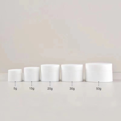 화장품용 5g ~ 50g의 맞춤형 플라스틱 PP 크림 병