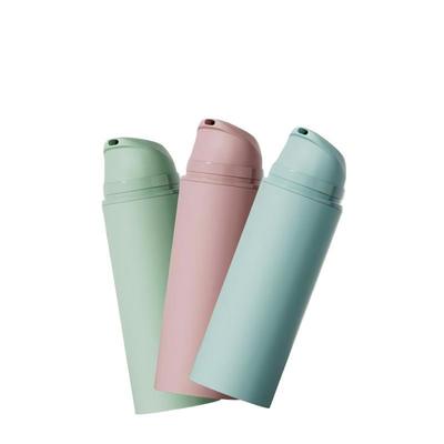 맞춤형 인쇄 및 진공 펌프가 있는 새로운 스타일의 플라스틱 PP 에어리스 펌프 병