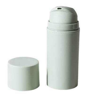 피부 관리 및 화장품용 맞춤형 컬러 프린팅으로 50ml 재충전 가능한 공기 없는 펌프 병