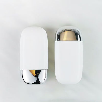 은색 이중 쉘 캡이 있는 30g 및 50g 크기의 도매 플라스틱 PP 선크림 병