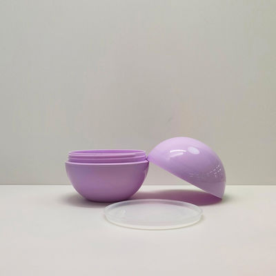 사용자 정의 색상 5g-80g 가벼운 구형 플라스틱 크림 병 100% 신선한 PET 및 20 일 납품 시간