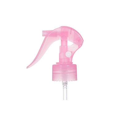 콤팩트 플라스틱 미니 트리거 스프레이어 0.2-0.4Mpa 작업 압력 및 텅 빈 콘 스프레이어 모양