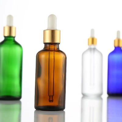 Wholesale Customized Glass Essential Oil Dropper Bottle with 5ml-200ml Size Range and Glass & Plastic Material