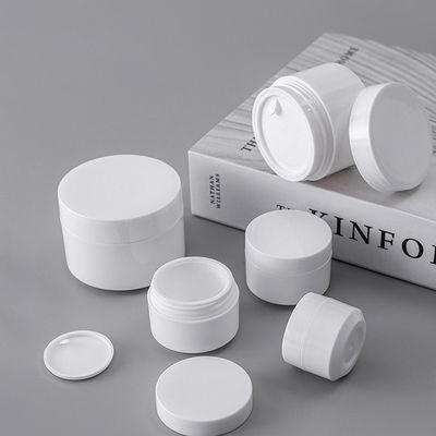 5g 10g 15g 30g 50g 이중 벽 PP 플라스틱 재충전 개인 관리 화장품 크림 병 실크 스크린 인쇄