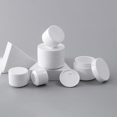5g 10g 15g 30g 50g 이중 벽 PP 플라스틱 재충전 개인 관리 화장품 크림 병 실크 스크린 인쇄
