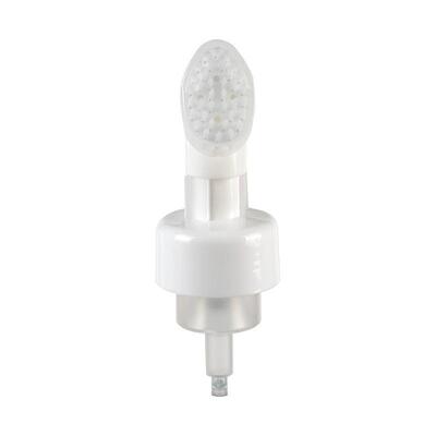 스킨케어용 실크스크린 인쇄 및 실리콘 브러시가 포함된 42mm 리필형 폼 펌프 디스펜서