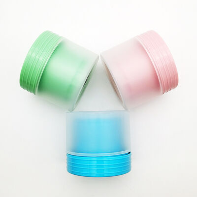 80g PP 매트 컬러 더블 셸 크림 잔