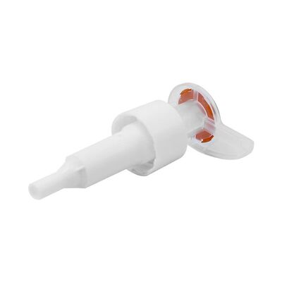 다양한 크기 24mm 28mm, 액체 비누 병용, 비유출 씰 디자인 및 맞춤형 튜브 길이의 플라스틱 로션 펌프