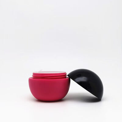 5g 25g 50g 80g 크기의 구형 플라스틱 크림 병 피부 관리 포장용 주문형 미술품 인쇄