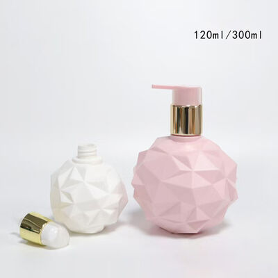 120/300ML 다이아몬드 컷 화장품 분무기 병 (식품 등급 플라스틱 스킨케어 로션 용기)