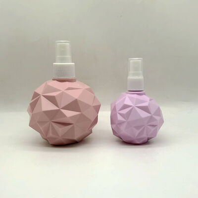 120/300ML 다이아몬드 컷 화장품 분무기 병 (식품 등급 플라스틱 스킨케어 로션 용기)