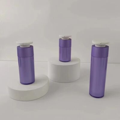 맞춤형 실크스크린 인쇄 및 누수 방지 디자인의 하트 모양 아크릴 에어리스 펌프 병 (화장품 로션용)