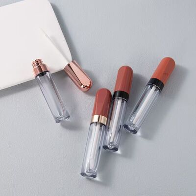 립 케어 제품용 맞춤형 색상 및 누수 방지 디자인의 4.5ml 플라스틱 립글로스 튜브