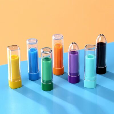 1g 용량 립 글러스 튜브와 스크루 캡 밀폐 및 정확한 응용을 위해 사용자 정의 가능한 디자인