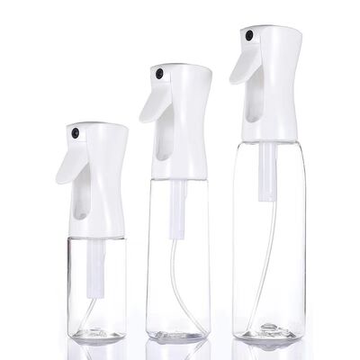 200ml-500ml PET 연속 트리거 스프레이 병 (미스트 기술 적용, REACH 인증, 맞춤 색상)