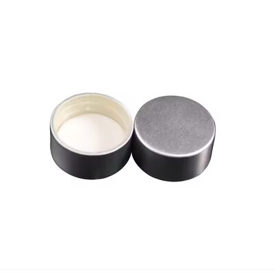 20mm 24mm 28mm 검은색 늑골이 있는 부드러운 플라스틱 스크류 캡 유도 씰링 가스켓 화장품 병용