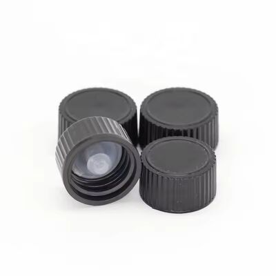 20mm 24mm 28mm 검은색 늑골이 있는 부드러운 플라스틱 스크류 캡 유도 씰링 가스켓 화장품 병용