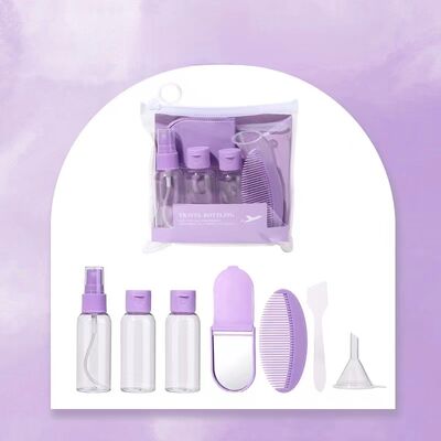 50ml PET 로션 펌프 병 휴대용 여행 크기, 누출 방지 피부 관리 용기, 사용자 지정 색상