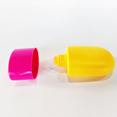 50ml 스크루 캡 자외선 차단기 병, 누출 방지 디자인 및 화장품 사용을위한 사용자 정의 가능한 옵션