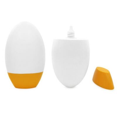 자외선 차단제 및 크림 용기 50ml 사용자 지정 색상 누출 방지 화장품 플라스틱 병