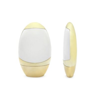 귀여운 분홍색 달걀 모양의 PET 병 50ml 자외선 차단 혈청 여행용 크기 포장