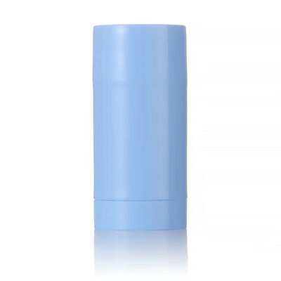 사용자 지정 컬러 트위스트업 PP 플라스틱 디오더런트 용기 OEM/ODM 개인 레이블 15g 30g 50g 75g 몸 관리용 롤-온 향수병