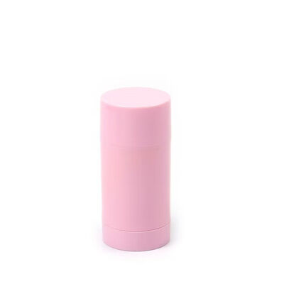 사용자 지정 컬러 트위스트업 PP 플라스틱 디오더런트 용기 OEM/ODM 개인 레이블 15g 30g 50g 75g 몸 관리용 롤-온 향수병