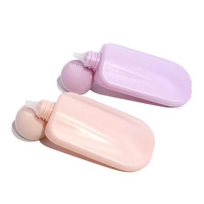 도매 귀여운 사각형 얼굴 손 크림 병 40ml PET 펌프 자외선 차단제 로션 피부 관리 화장품 사용자 지정 로고와 함께 포장